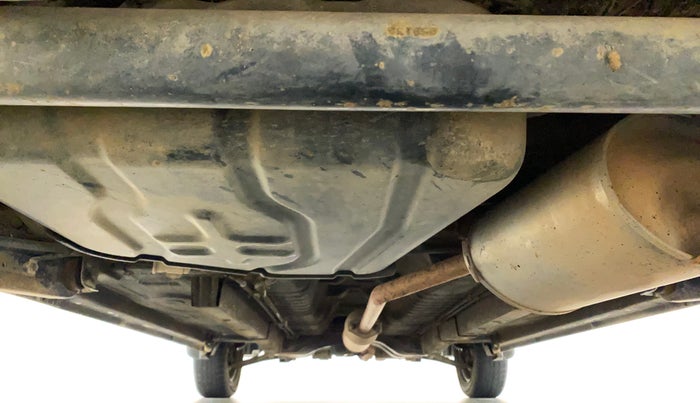 2013 Maruti Wagon R 1.0 VXI, Petrol, Manual, 30,418 km, Rear Underbody