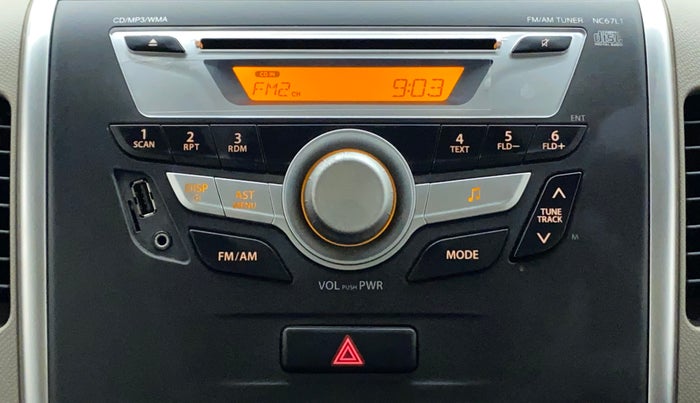 2013 Maruti Wagon R 1.0 VXI, Petrol, Manual, 30,418 km, Infotainment System
