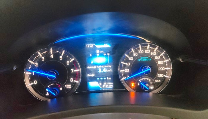 2021 Maruti Ciaz ALPHA 1.5 SHVS PETROL, Petrol, Manual, 61,614 km, Odometer Image