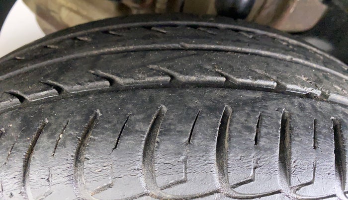 2019 Tata Tiago XZ+ 1.2 Revotron, Petrol, Manual, 42,128 km, Left Front Tyre Tread