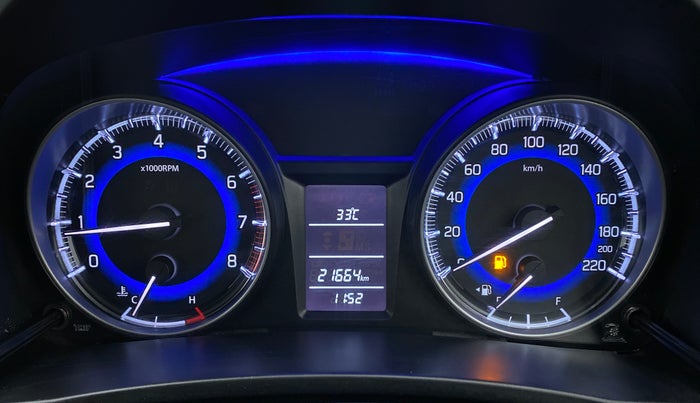 2018 Maruti Baleno DELTA 1.2 K12, Petrol, Manual, 21,772 km, Odometer Image