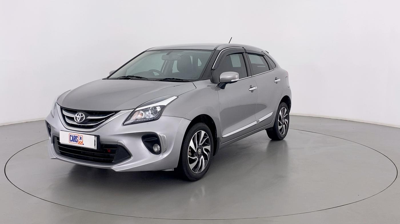 2021 Toyota Glanza V MT PETROL, Petrol, Manual, 86,012 km, Left Front Diagonal