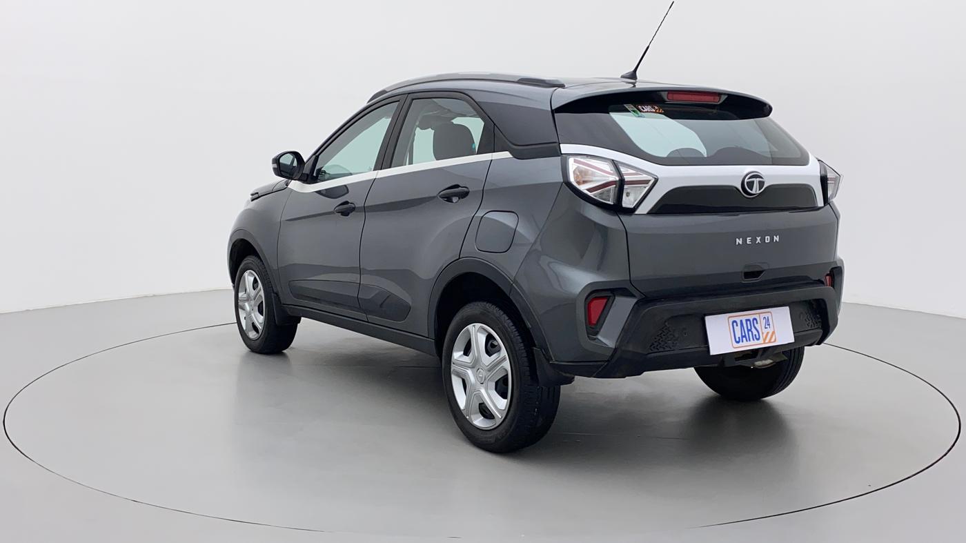 2021 Tata NEXON XM SUNROOF PETROL, Petrol, Manual, 18,528 km, Left Back Diagonal