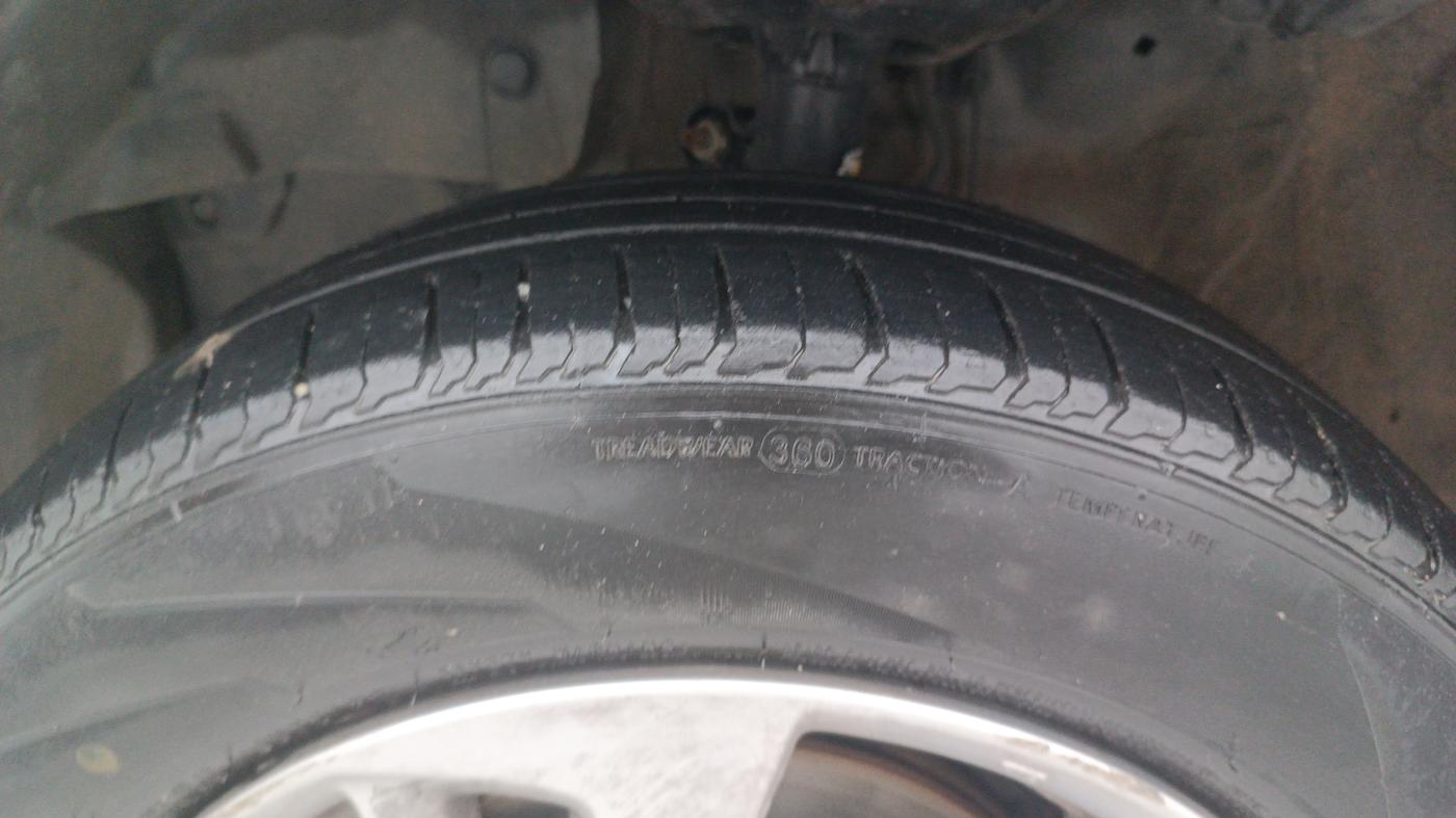 2019 Honda Jazz 1.2L I-VTEC VX CVT, Petrol, Automatic, 44,181 km, Left Front Tyre Tread
