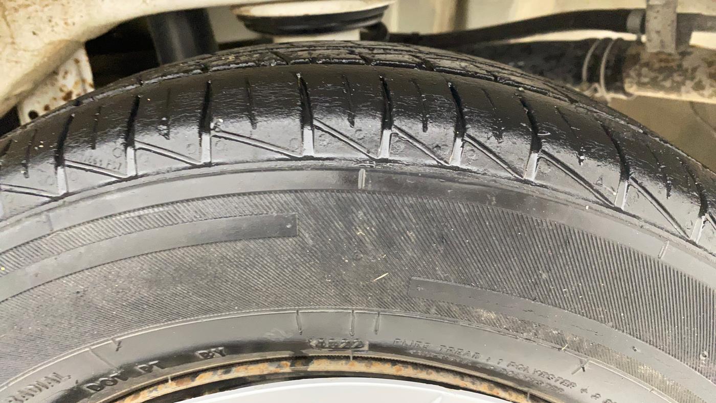 2023 Maruti Alto LXI O, Petrol, Manual, 38,456 km, Left Rear Tyre Tread