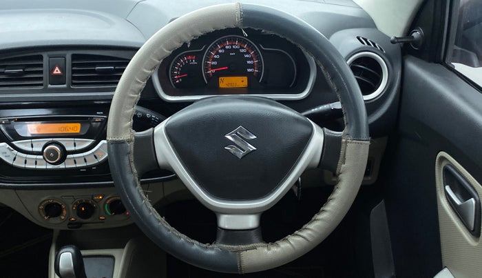 2017 Maruti Alto K10 VXI (O) AMT, Petrol, Automatic, 40,903 km, Steering Wheel Close Up