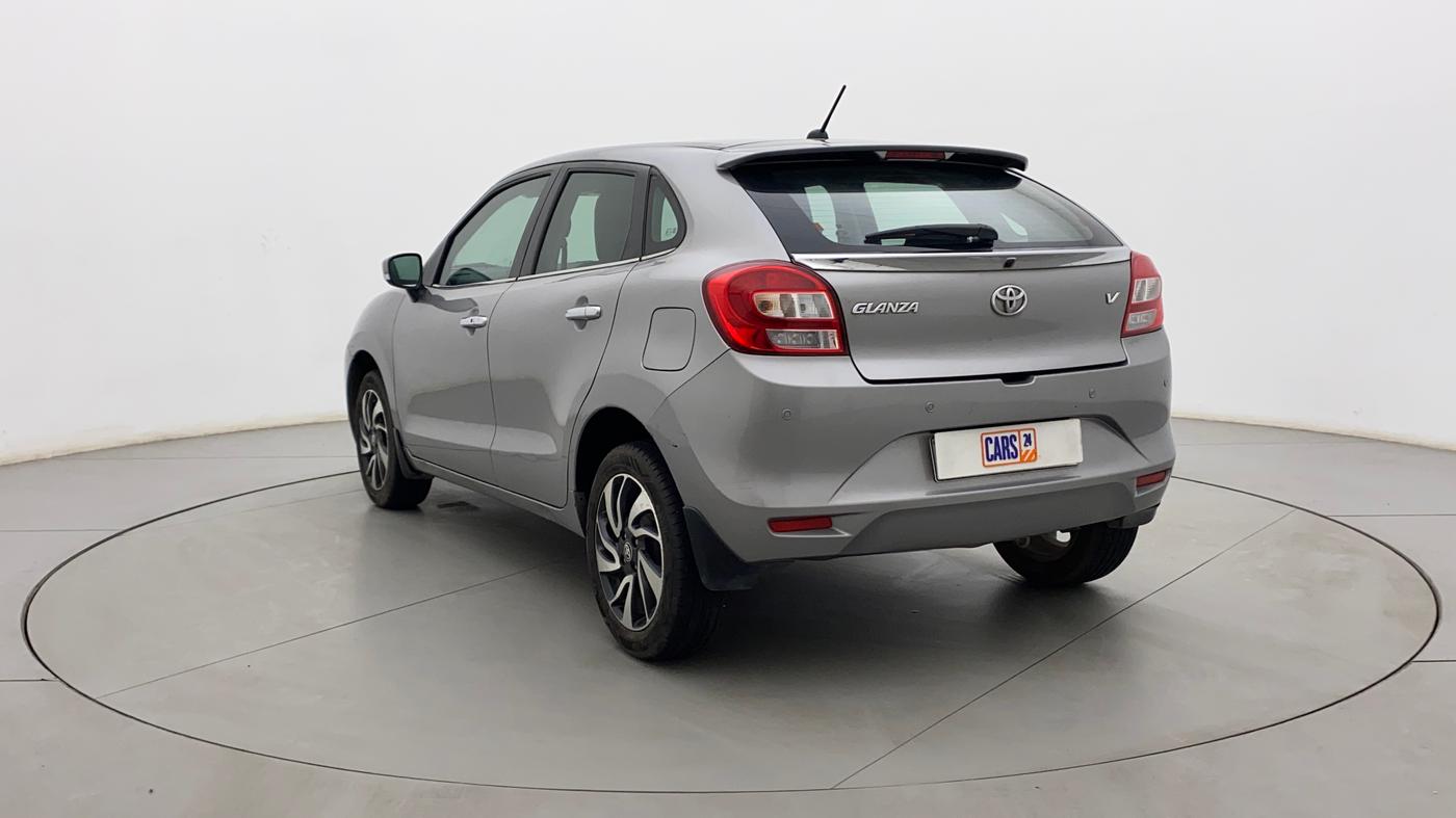 2019 Toyota Glanza V, Petrol, Manual, 22,476 km, Left Back Diagonal