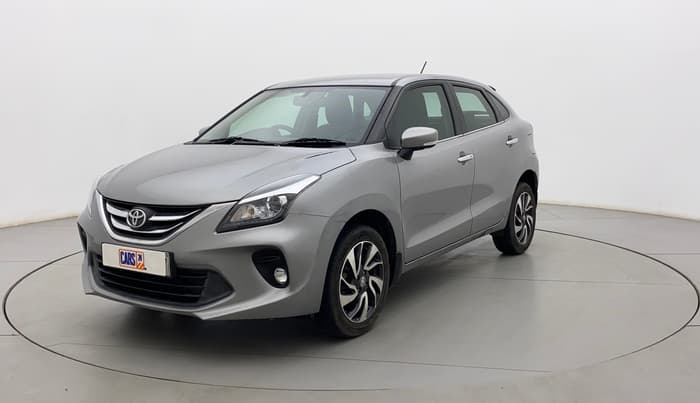 2019 Toyota Glanza V, Petrol, Manual, 22,476 km, Left Front Diagonal