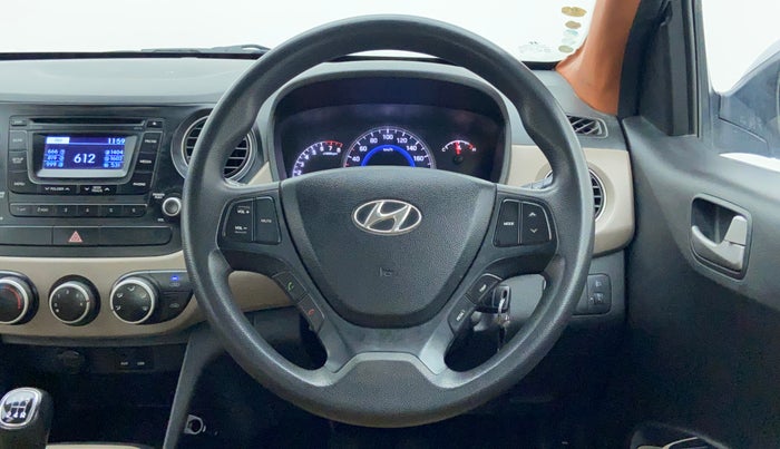 2015 Hyundai Grand i10 SPORTZ 1.2 KAPPA VTVT, Petrol, Manual, 90,358 km, Steering Wheel Close Up