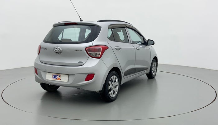 2015 Hyundai Grand i10 SPORTZ 1.2 KAPPA VTVT, Petrol, Manual, 90,358 km, Right Back Diagonal