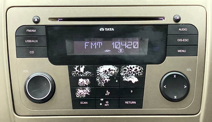 2012 Tata Manza AQUA QUADRAJET BS IV, Diesel, Manual, 55,908 km, Infotainment System