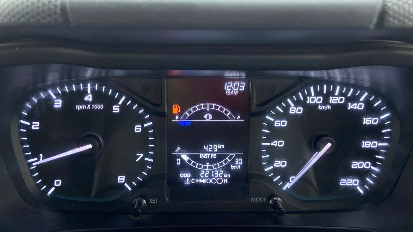 2021 Tata ALTROZ XZ 1.2, Petrol, Manual, 22,330 km, Odometer Image