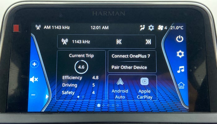 2021 Tata ALTROZ XZ 1.2, Petrol, Manual, 22,330 km, Infotainment System