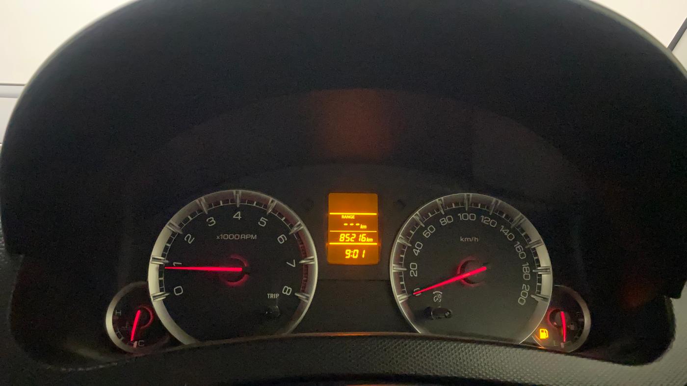 2015 Maruti Swift VXI, Petrol, Manual, 85,193 km, Odometer Image