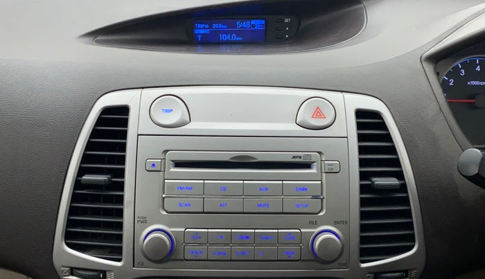 2010 Hyundai i20 MAGNA (O) 1.2, Petrol, Manual, 73,362 km, Infotainment System