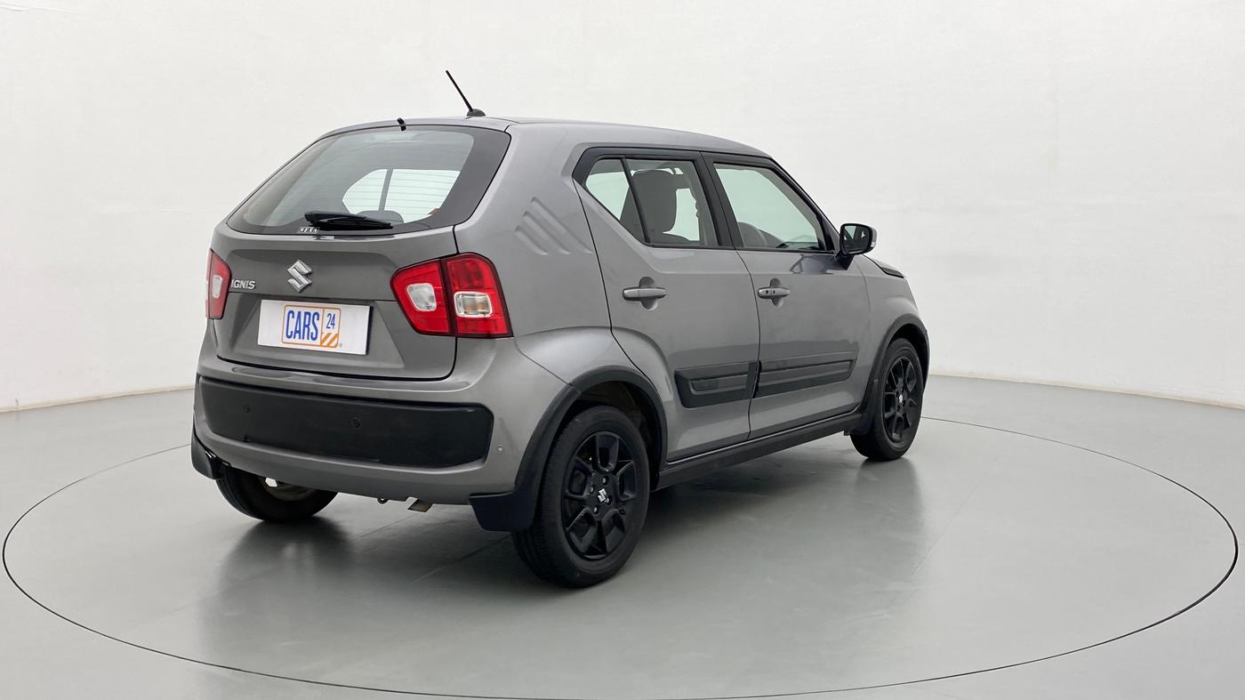 2018 Maruti IGNIS ZETA 1.2 K12 AMT, Petrol, Automatic, 39,822 km, Right Back Diagonal