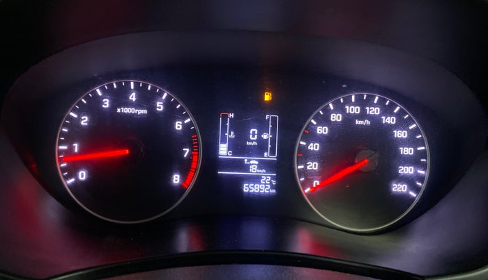 2018 Hyundai Elite i20 ASTA 1.2, Petrol, Manual, 65,884 km, Odometer Image