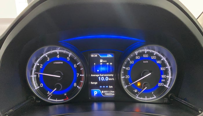 2019 Maruti Baleno ALPHA CVT PETROL 1.2, Petrol, Automatic, 79,638 km, Odometer Image
