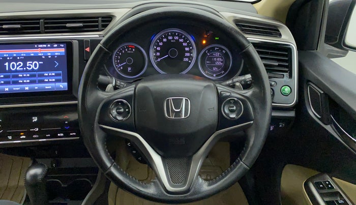2017 Honda City 1.5L I-VTEC ZX CVT, Petrol, Automatic, 1,19,183 km, Steering Wheel Close Up