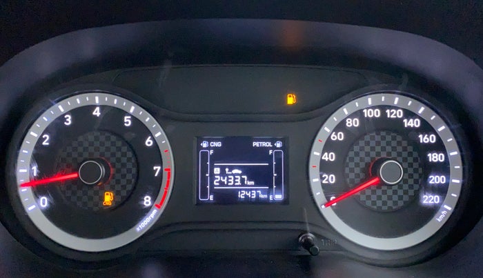 2021 Hyundai AURA S 1.2 CNG, CNG, Manual, 12,416 km, Odometer Image