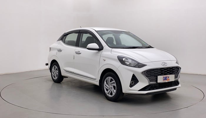 2021 Hyundai AURA S 1.2 CNG, CNG, Manual, 12,416 km, Right Front Diagonal
