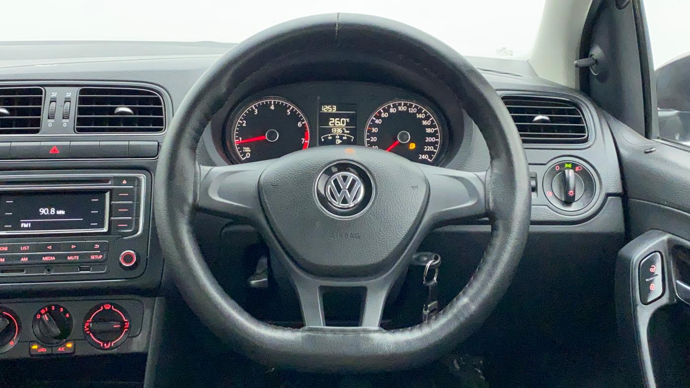 2017 Volkswagen Ameo TRENDLINE 1.2, Petrol, Manual, 13,454 km, Steering Wheel Close Up