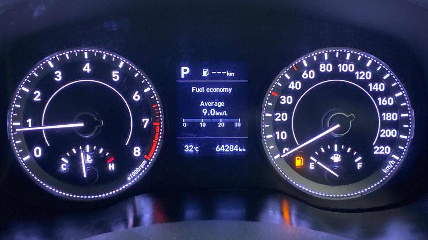 2020 Hyundai VENUE 1.0 TURBO GDI SX+ AT, CNG, Automatic, 65,424 km, Odometer Image