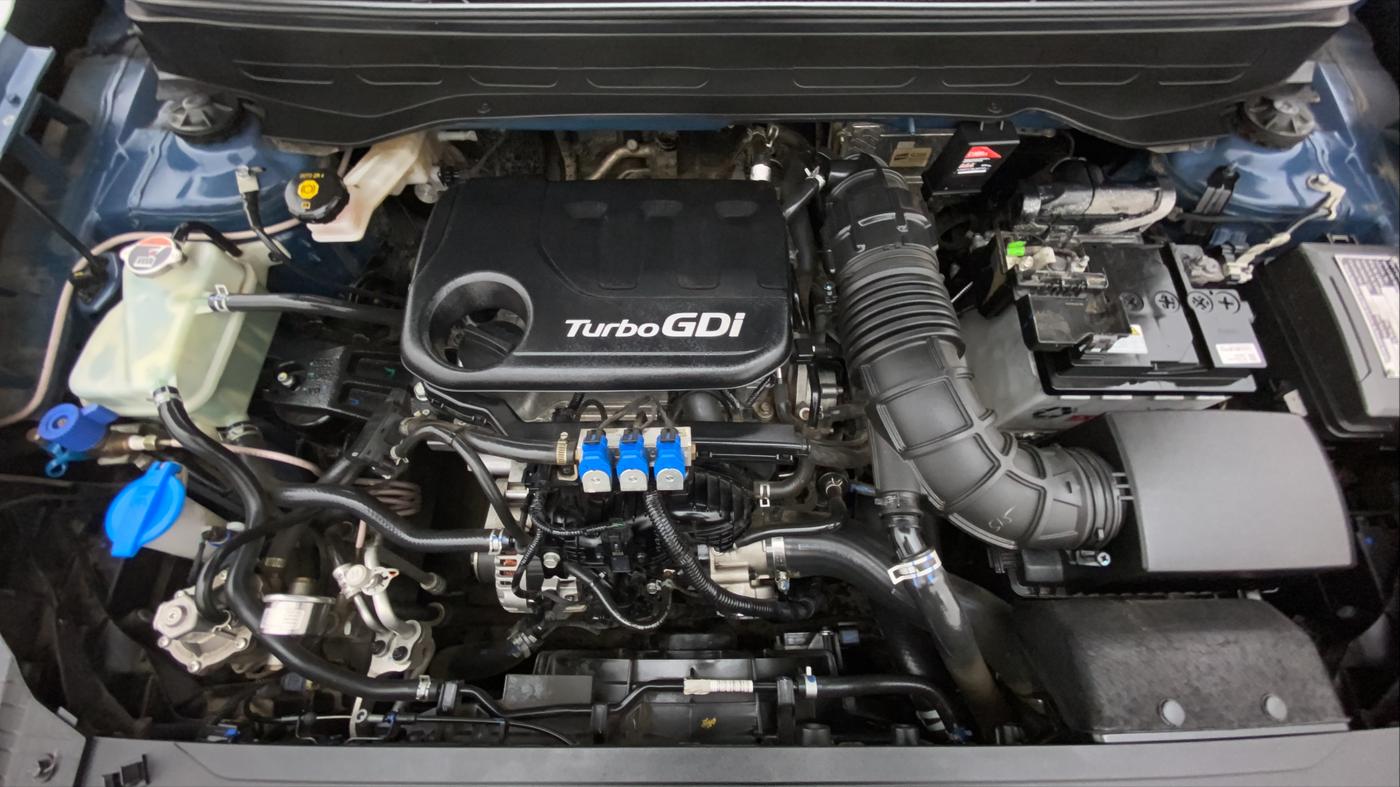 2020 Hyundai VENUE 1.0 TURBO GDI SX+ AT, CNG, Automatic, 65,424 km, Open Bonet
