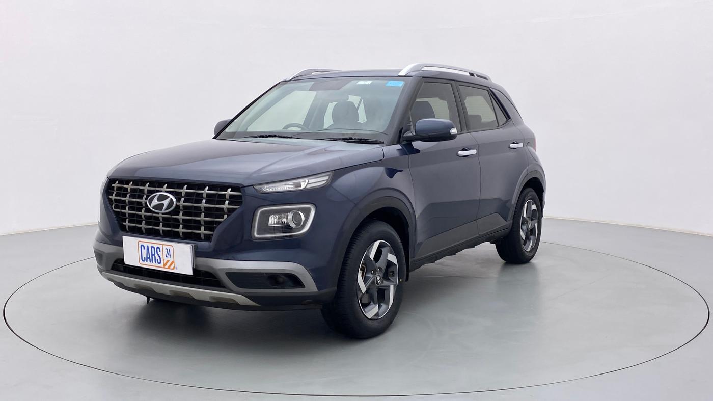 2020 Hyundai VENUE 1.0 TURBO GDI SX+ AT, CNG, Automatic, 65,424 km, Left Front Diagonal