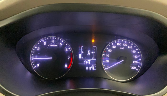 2017 Hyundai Elite i20 SPORTZ 1.2, Petrol, Manual, 81,818 km, Odometer Image