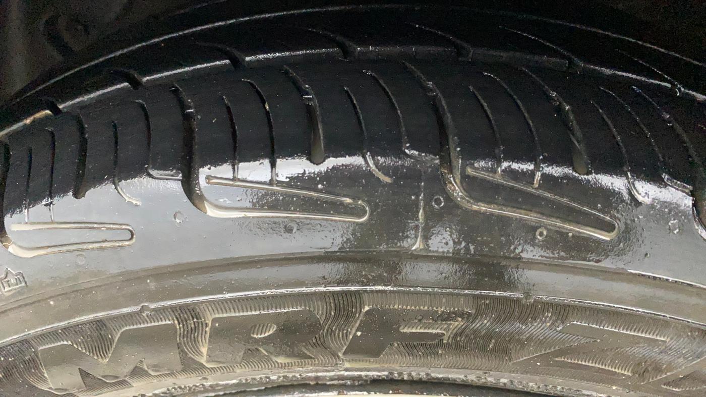 2019 Hyundai Xcent S 1.2, Petrol, Manual, 72,144 km, Left Front Tyre Tread