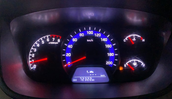 2019 Hyundai Xcent S 1.2, Petrol, Manual, 72,314 km, Odometer Image