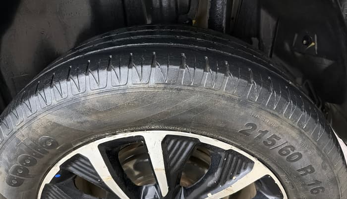 2022 Maruti Vitara Brezza ZXI PLUS AT SHVS, Petrol, Automatic, 78,930 km, Left Rear Tyre Tread