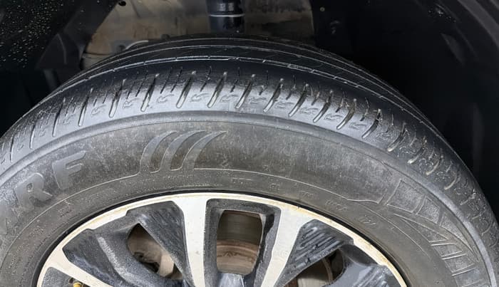 2022 Maruti Vitara Brezza ZXI PLUS AT SHVS, Petrol, Automatic, 78,930 km, Left Front Tyre Tread