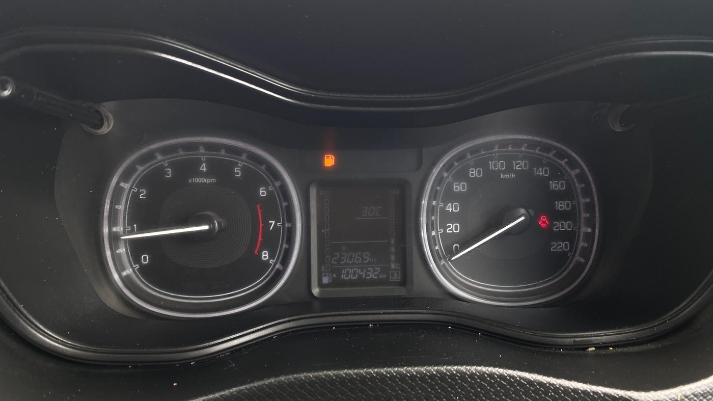 2021 Maruti Vitara Brezza ZXI, Petrol, Manual, 1,00,432 km, Odometer Image