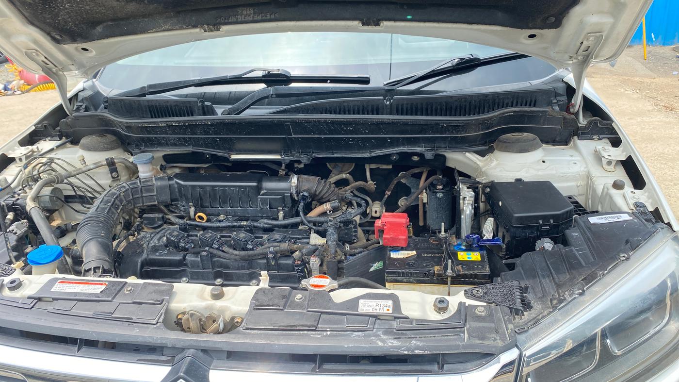 2021 Maruti Vitara Brezza ZXI, Petrol, Manual, 1,00,432 km, Engine View - Left