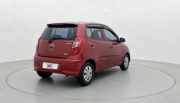 2013 Hyundai i10 SPORTZ 1.2 KAPPA2, Petrol, Manual, 65,313 km, Right Back Diagonal