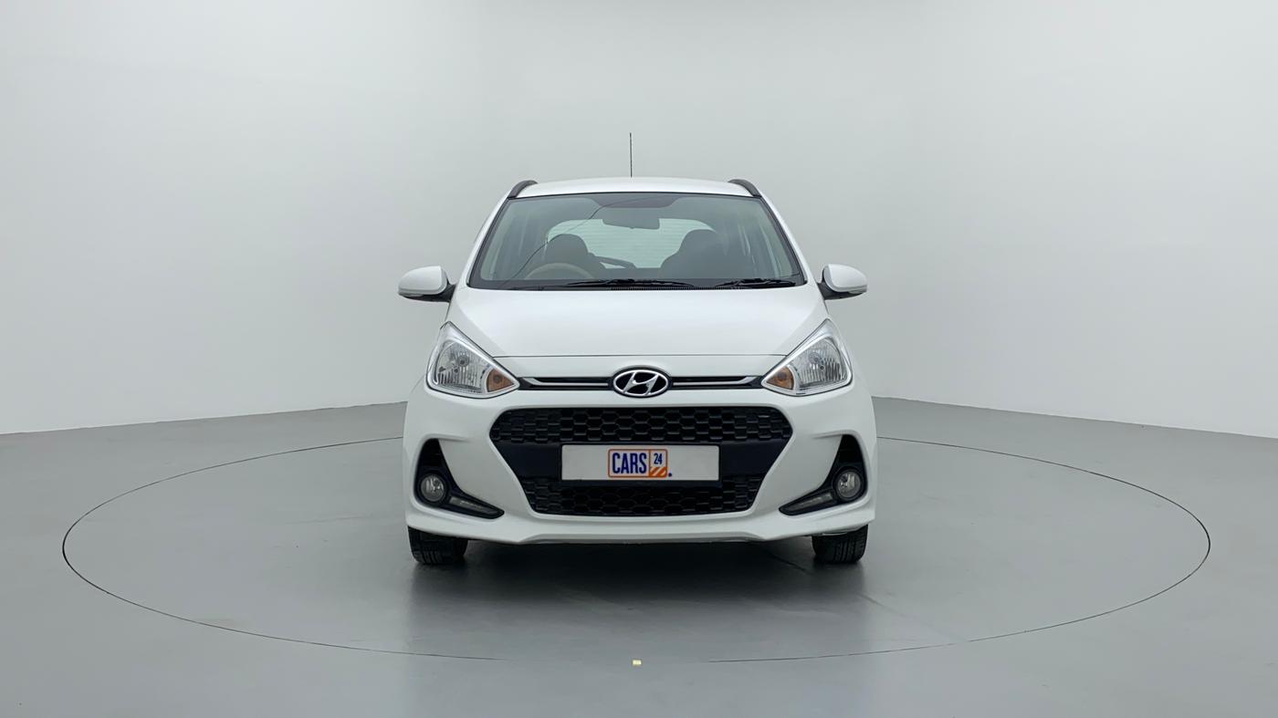 2018 Hyundai Grand i10 ASTA 1.2 KAPPA VTVT, Petrol, Manual, 53,287 km, Front View