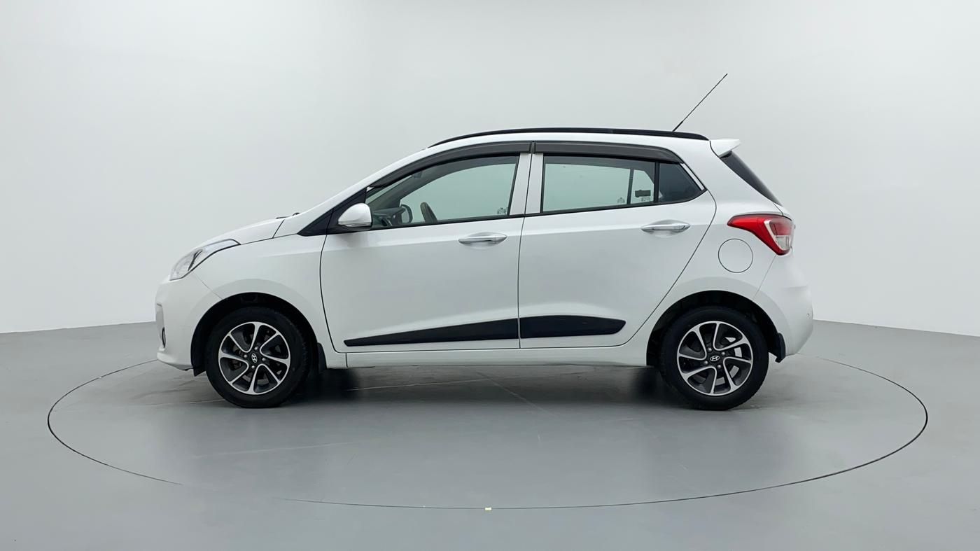 2018 Hyundai Grand i10 ASTA 1.2 KAPPA VTVT, Petrol, Manual, 53,287 km, Left Side View