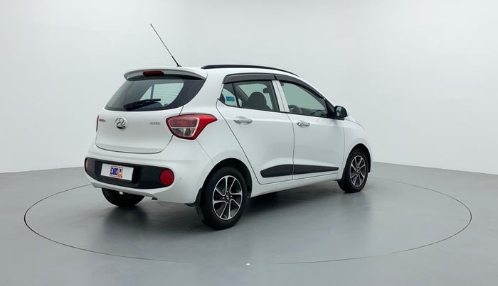 2018 Hyundai Grand i10 ASTA 1.2 KAPPA VTVT, Petrol, Manual, 53,287 km, Right Back Diagonal (45- Degree) View