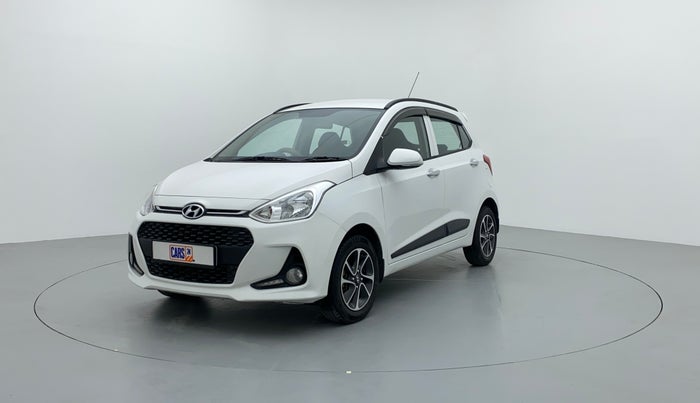2018 Hyundai Grand i10 ASTA 1.2 KAPPA VTVT, Petrol, Manual, 53,287 km, Left Front Diagonal (45- Degree) View