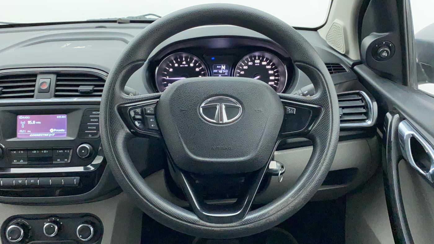 2018 Tata Tiago XZA PETROL, Petrol, Automatic, 49,072 km, Steering Wheel Close Up