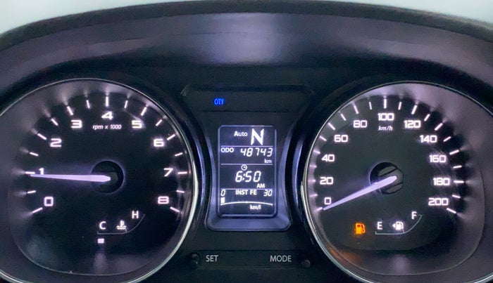 2018 Tata Tiago XZA PETROL, Petrol, Automatic, 49,072 km, Odometer Image