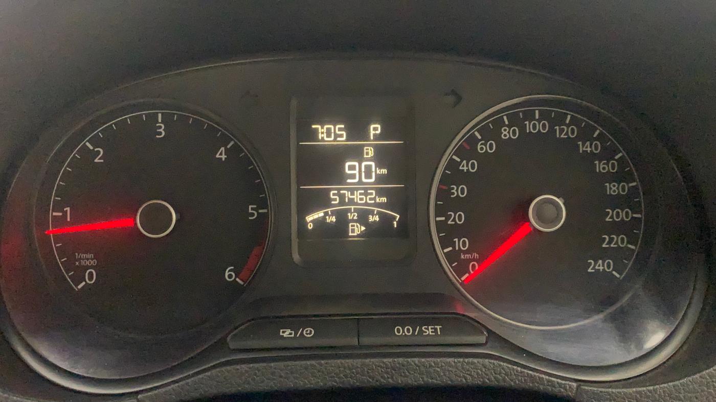 2018 Volkswagen Vento HIGHLINE PLUS 1.5 AT 16 ALLOY, Diesel, Automatic, 57,330 km, Odometer Image
