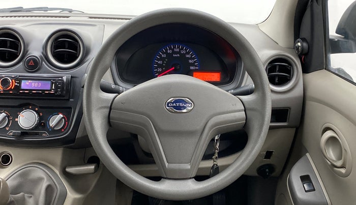 2016 Datsun Go Plus T, Petrol, Manual, 52,915 km, Steering Wheel Close Up