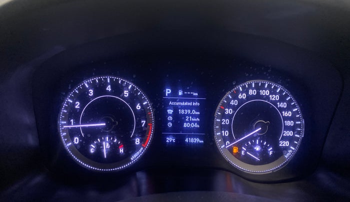 2021 Hyundai VENUE SX PLUS 1.0 TURBO DCT, Petrol, Automatic, 41,796 km, Odometer Image