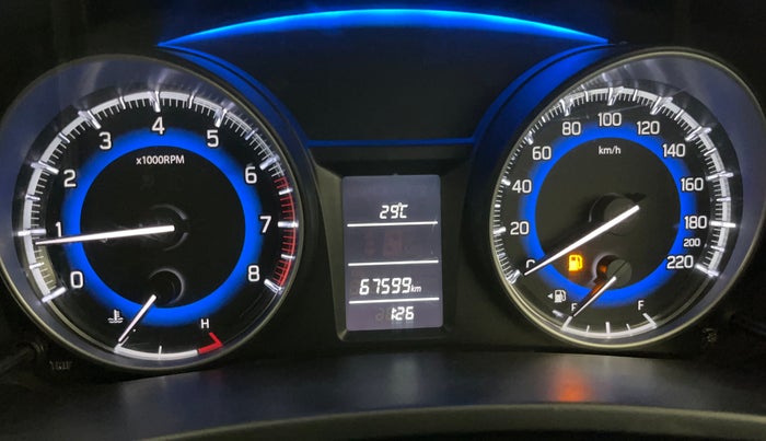 2019 Maruti Baleno DELTA PETROL 1.2, Petrol, Manual, 67,534 km, Odometer Image