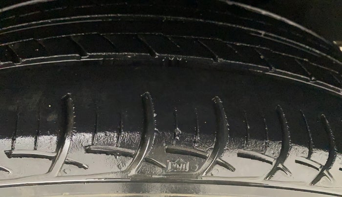 2017 Maruti Baleno DELTA CVT PETROL 1.2, Petrol, Automatic, 59,589 km, Left Rear Tyre Tread