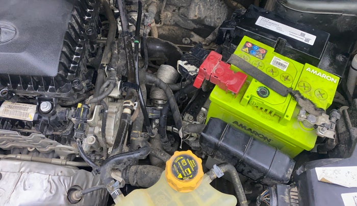 2021 Tata NEXON XZ PLUS PETROL SUNROOF, Petrol, Manual, 38,846 km, Engine View - Left