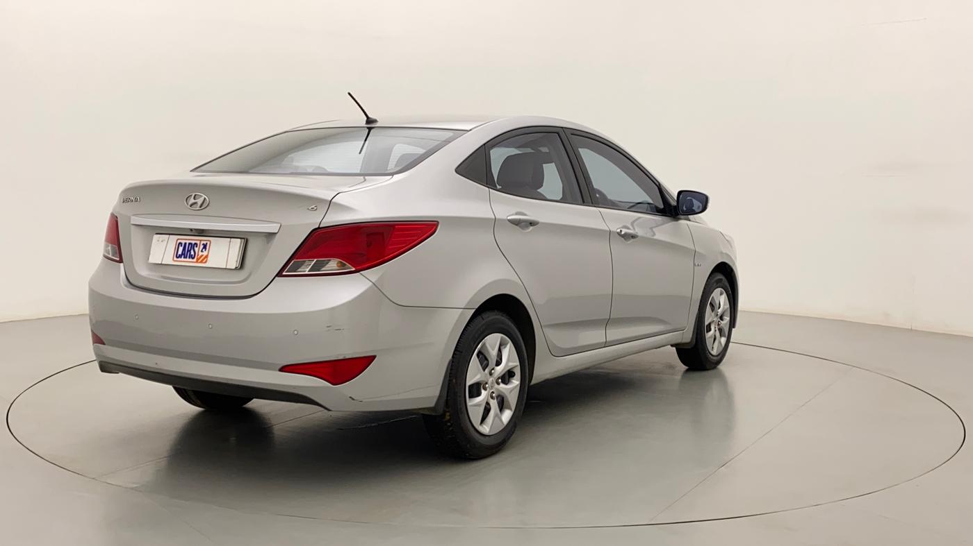 2016 Hyundai Verna FLUIDIC 4S 1.6 VTVT S, Petrol, Manual, 62,799 km, Right Back Diagonal